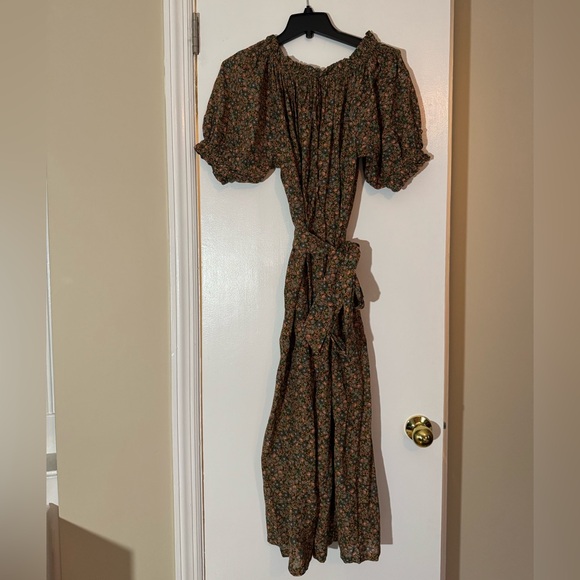 Doen Safflower Dress, Yellow Lauren Canyon Floral, XS, Like New - Picture 3 of 7